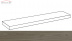 Плитка Italon Рум Вуд Грэй ступень угловая левая (33x120)